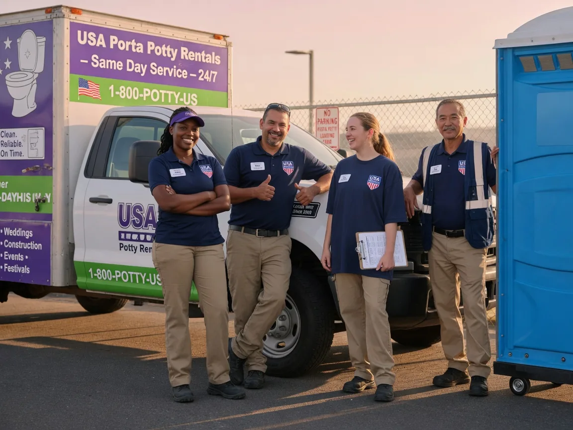 Porta Potty Rental company in Minden City, MI